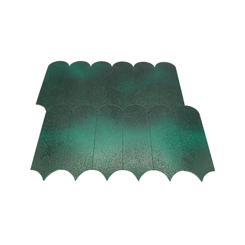 Crédence adhésive | Arc Vert foncé | 28,8×29,8 cm - Image 4