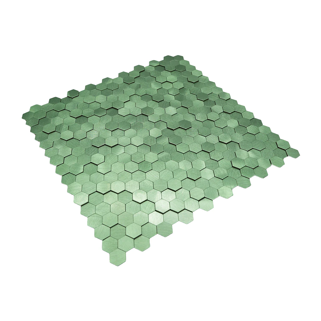 Crédence adhésive | Mini Hexagone 3D Vert pastel | 29,8×30,7 cm - Image 6