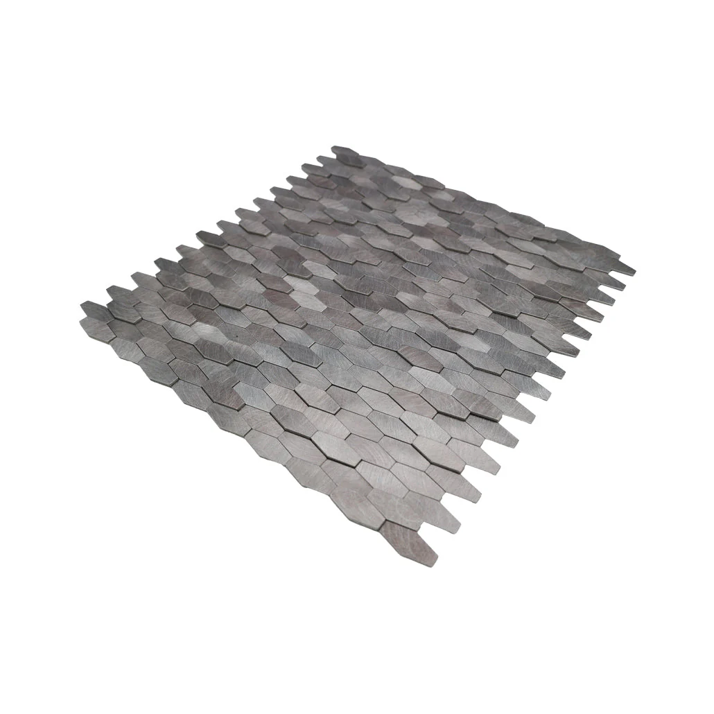 Crédence adhésive | Picket 3D Gris | 31×30 cm - Image 6