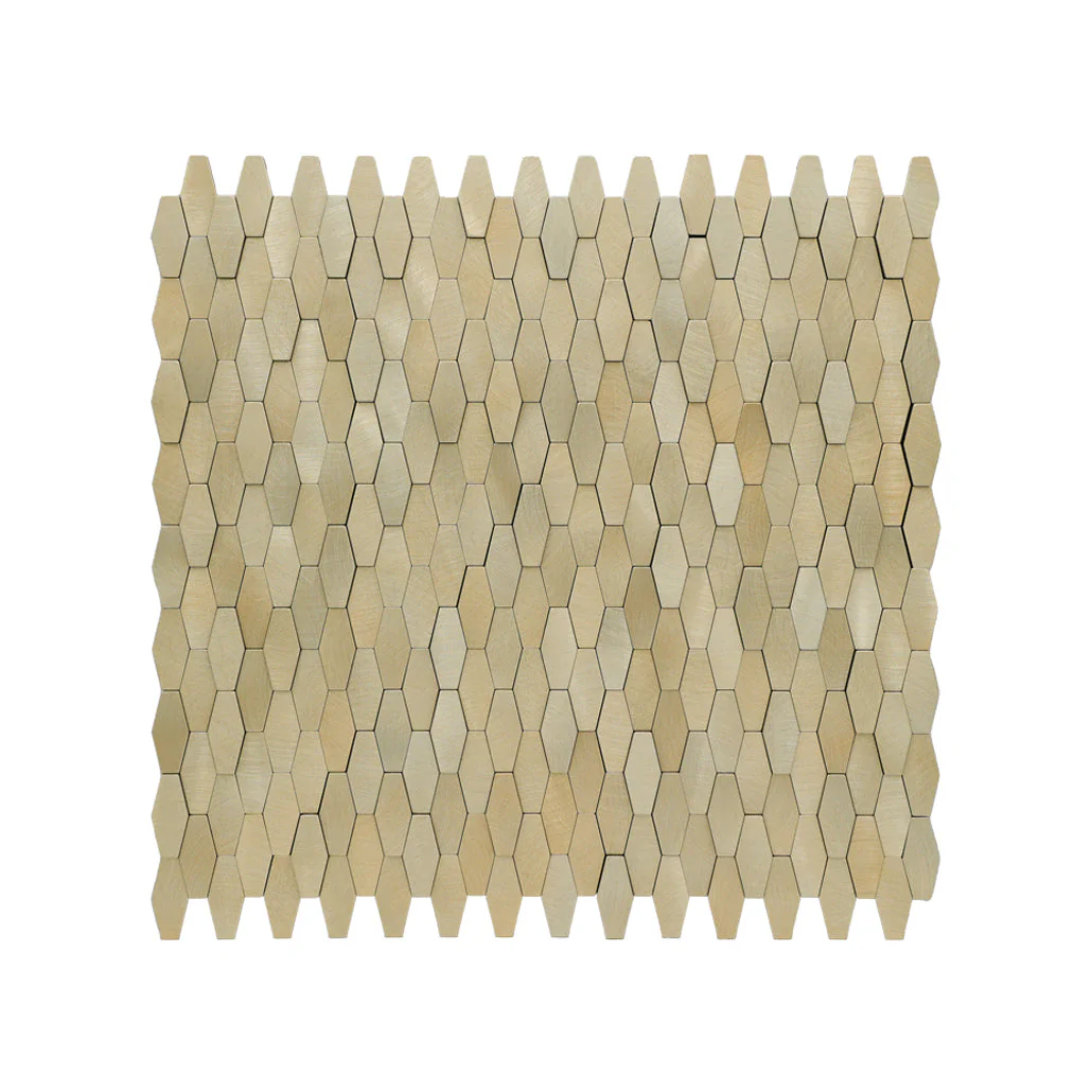 Crédence adhésive | Picket 3D Or | 31×30 cm - Image 2
