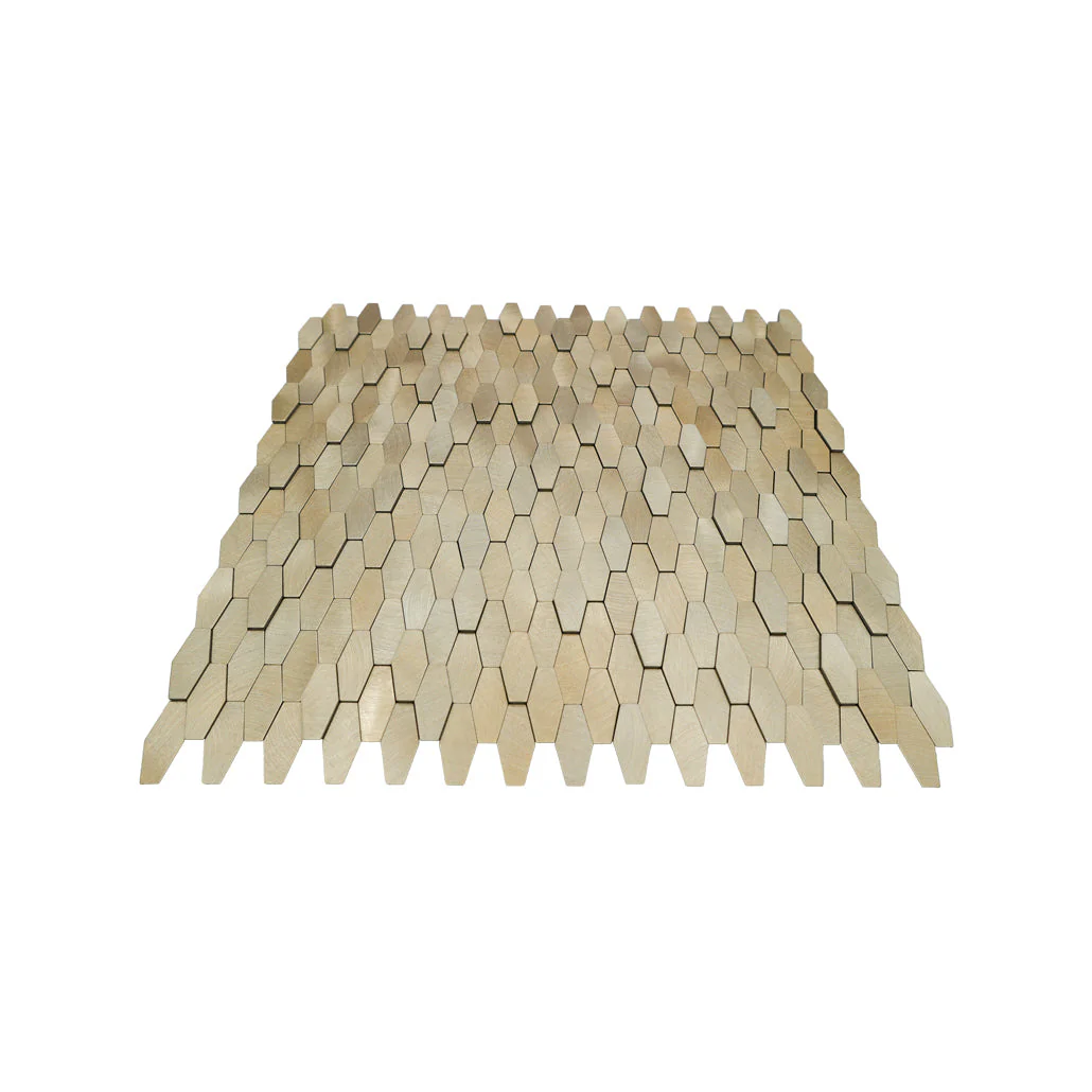 Crédence adhésive | Picket 3D Or | 31×30 cm - Image 4