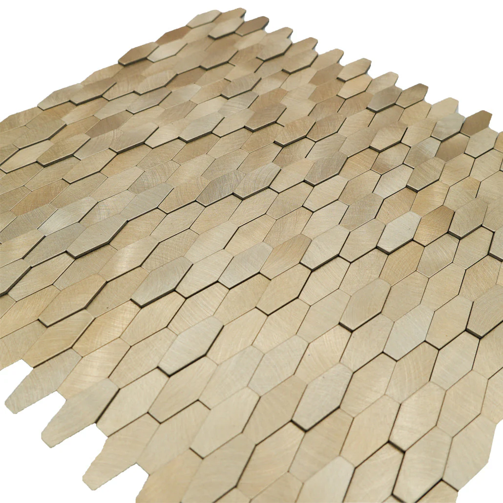 Crédence adhésive | Picket 3D Or | 31×30 cm - Image 8