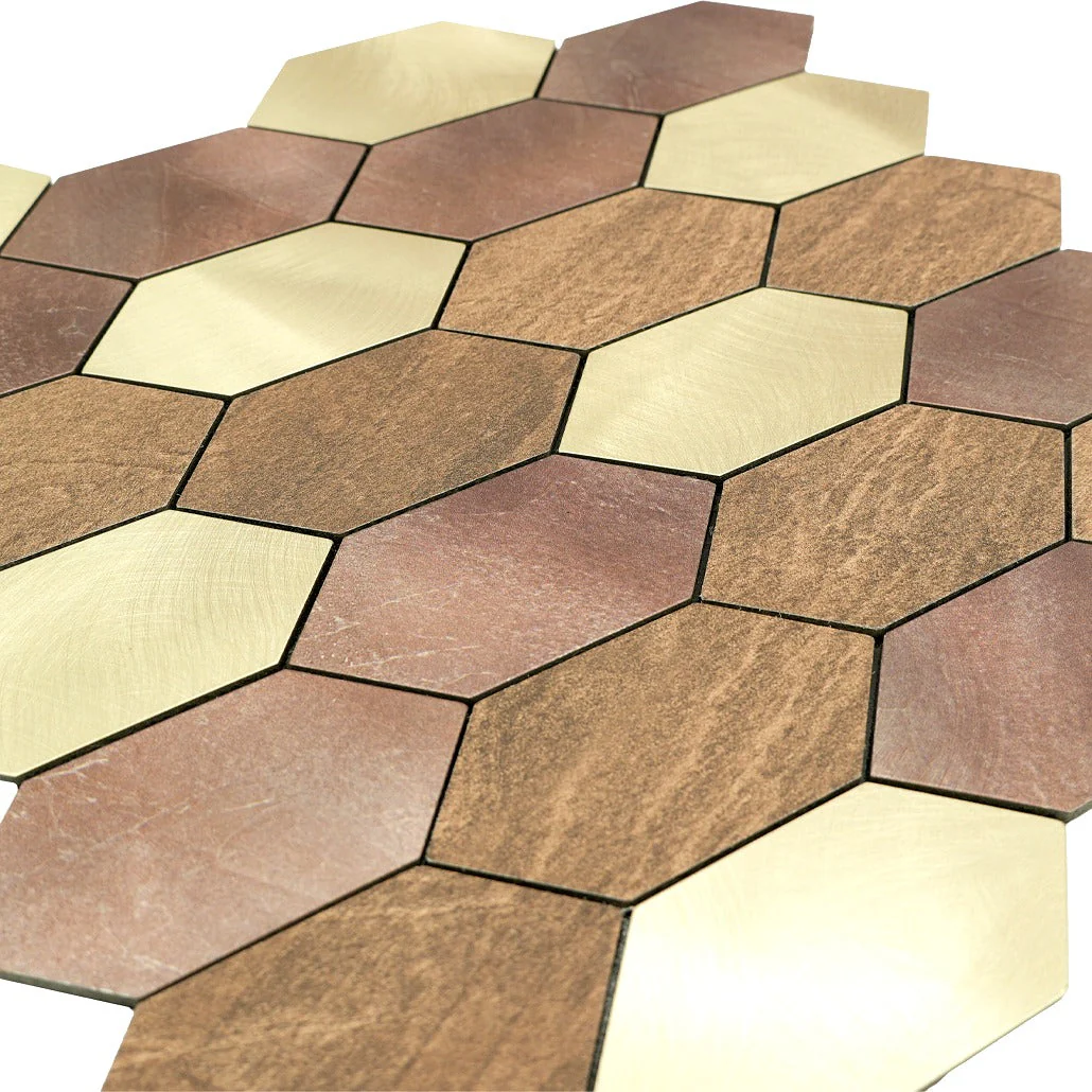 Crédence adhésive | Picket Champagne | 30×30 cm - Image 8