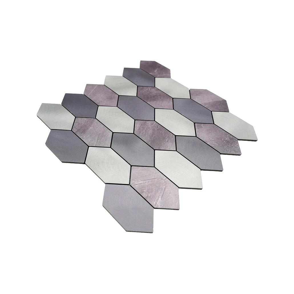 Crédence adhésive | Picket Mauve | 30×30 cm - Image 6