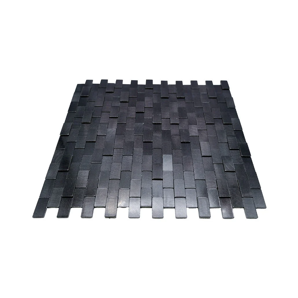 Crédence adhésive | Plaquette 3D Graphite | 30×29,8 cm - Image 4