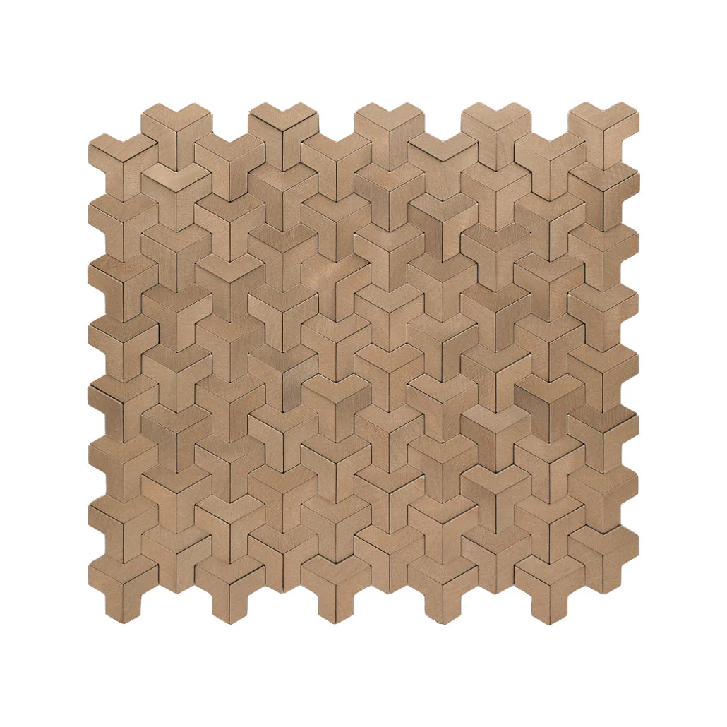 Crédence adhésive | Trifold 3D Naturel | 30,3×28 cm - Image 2