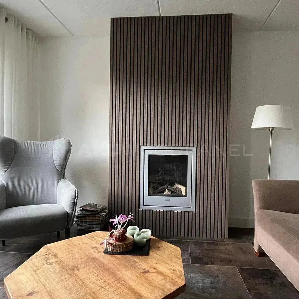 Panneau acoustique en bois | Noyer | De première qualité - Image 4