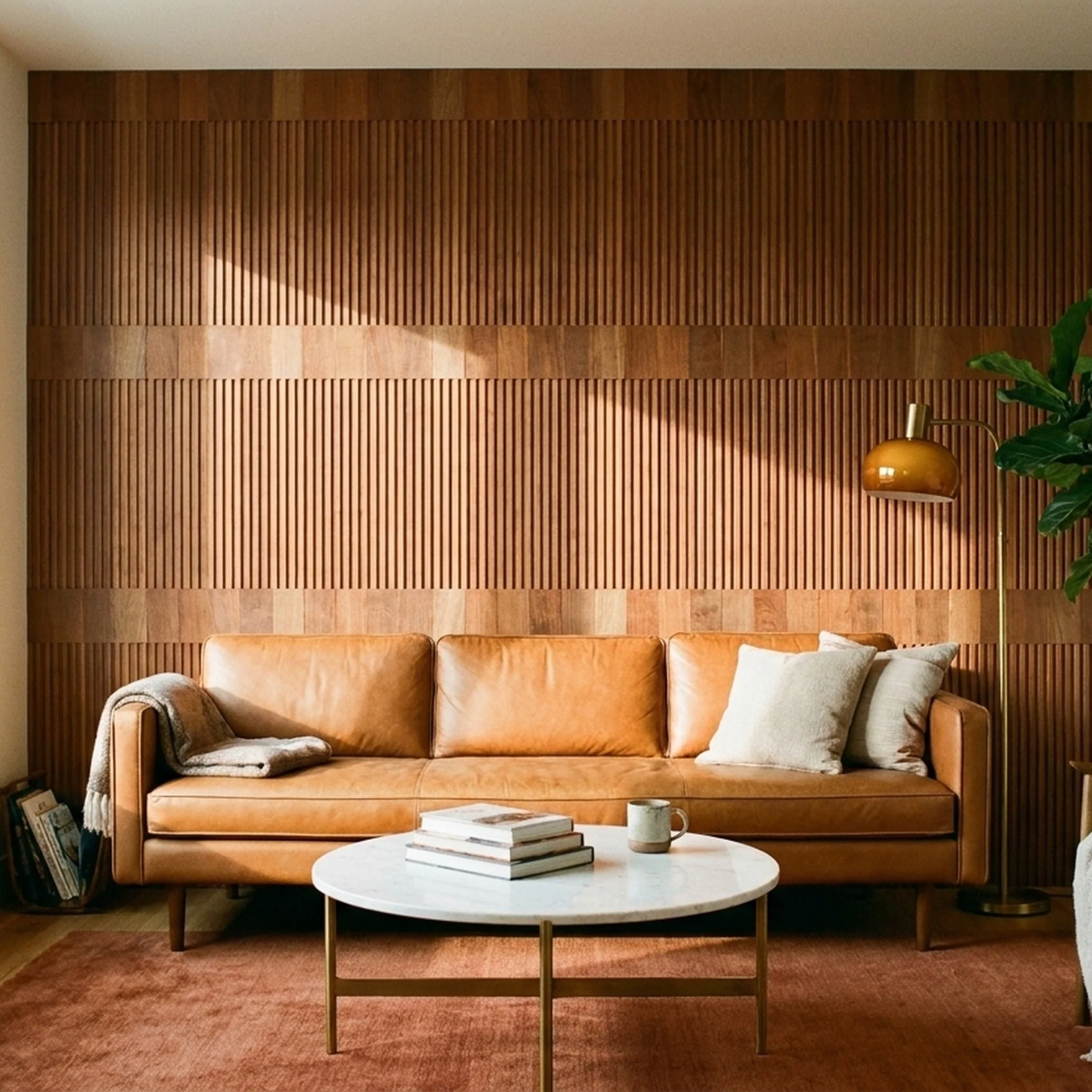 Panneau Bois Décoratif Mural | Bois de Rose XL | 30×60 cm - Image 3