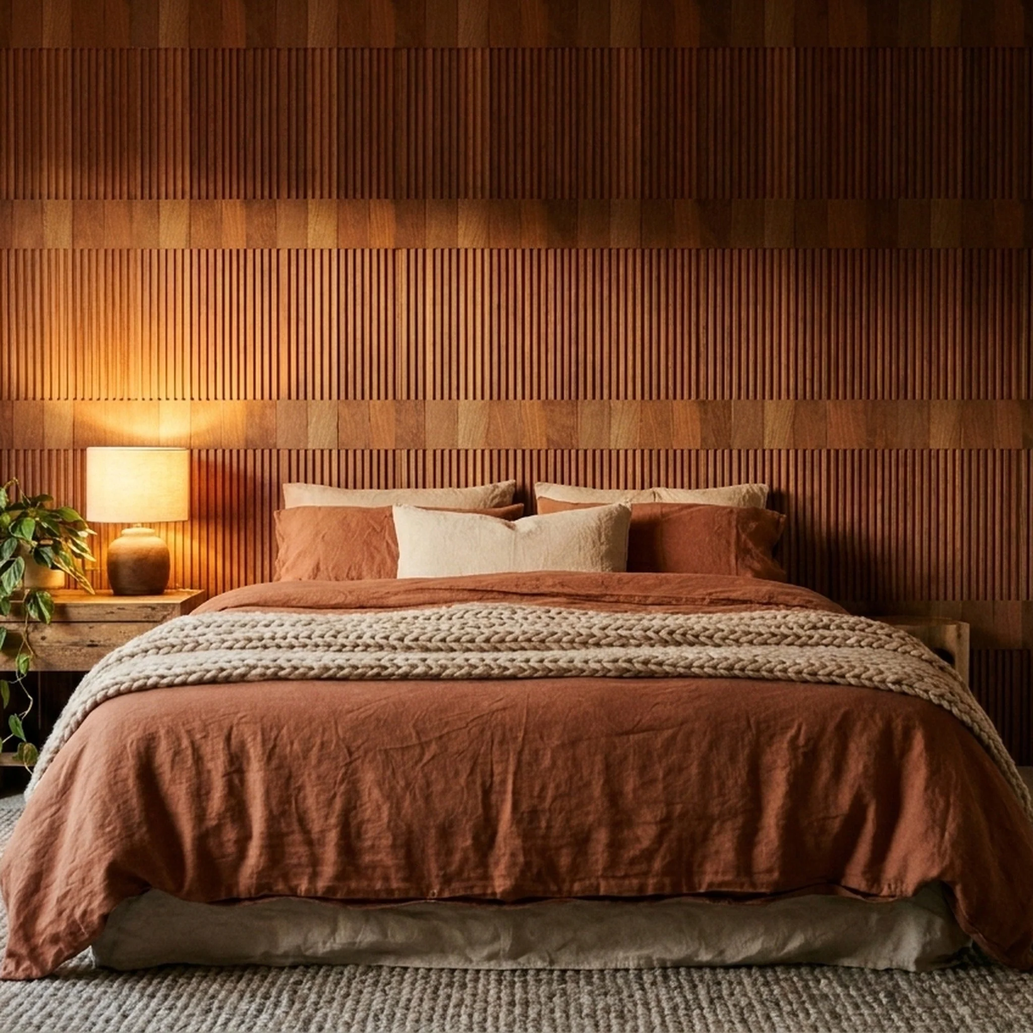 Panneau Bois Décoratif Mural | Bois de Rose XL | 30×60 cm - Image 5
