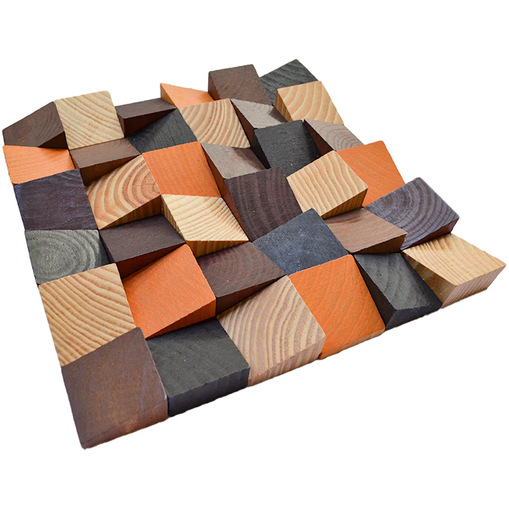 Panneau Bois Décoratif Mural | Bold Pin | 30×30 cm - Image 8