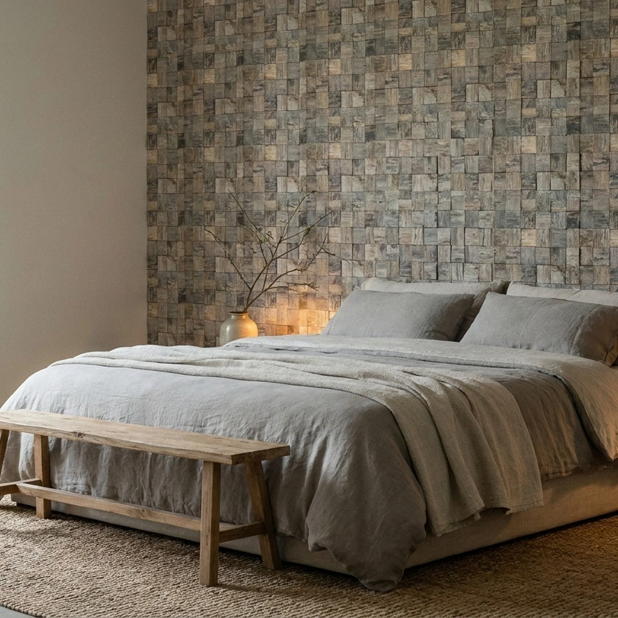 Panneau Bois Décoratif Mural | Marine Shipwood | 30×30 cm - Image 5