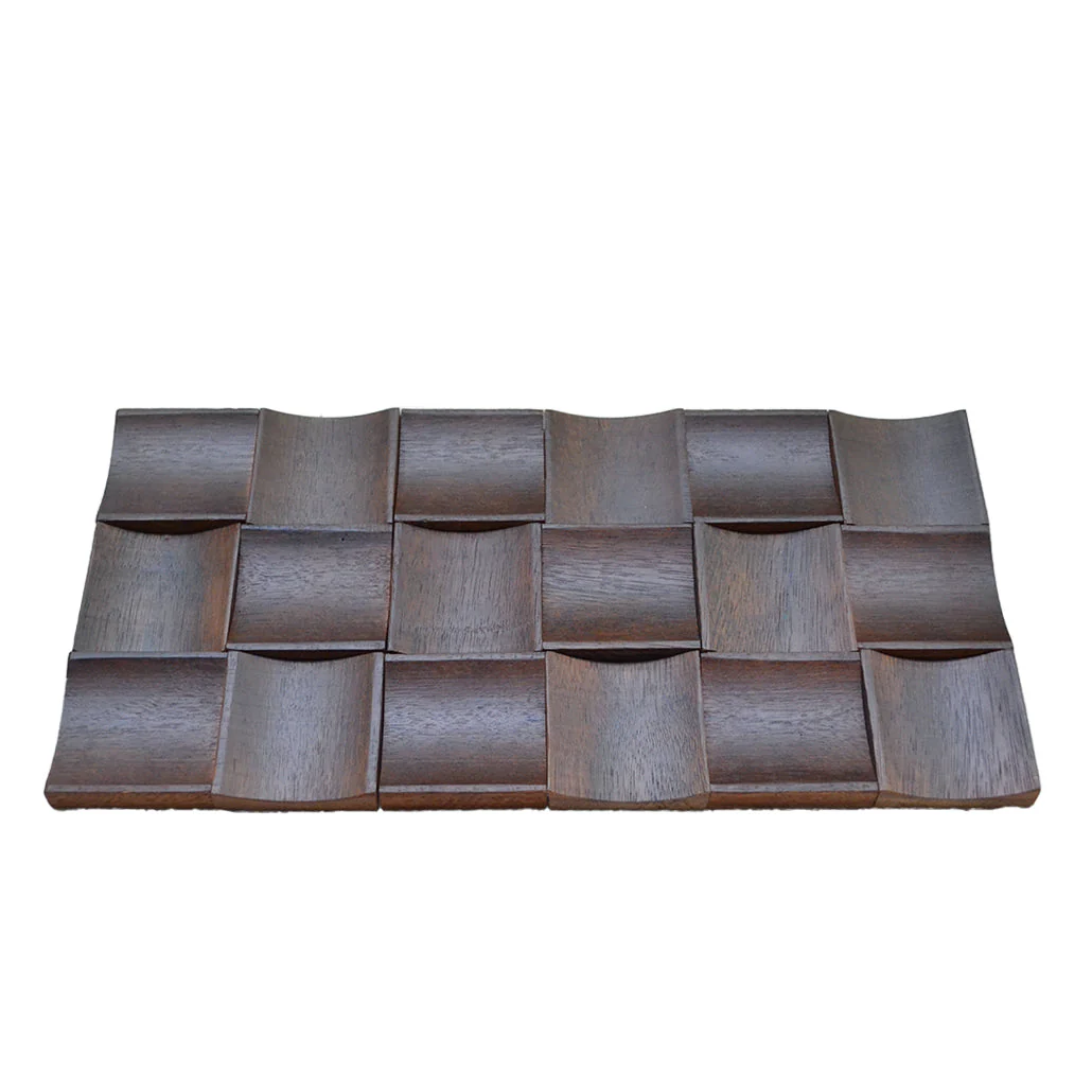 Panneau Bois Décoratif Mural | Merbau XL | 30×60 cm - Image 4