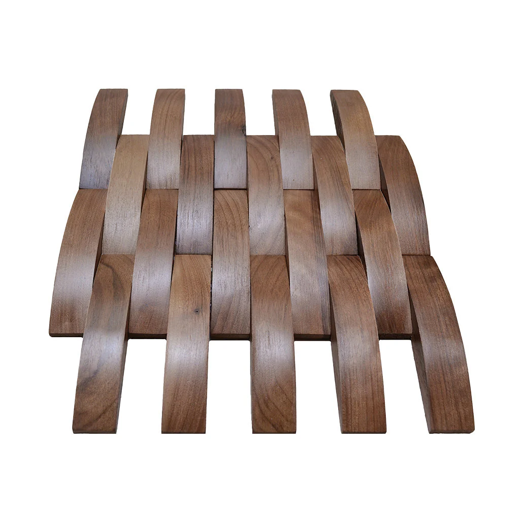 Panneau Bois Décoratif Mural | Noyer Deep Dusk | 30×30 cm - Image 4