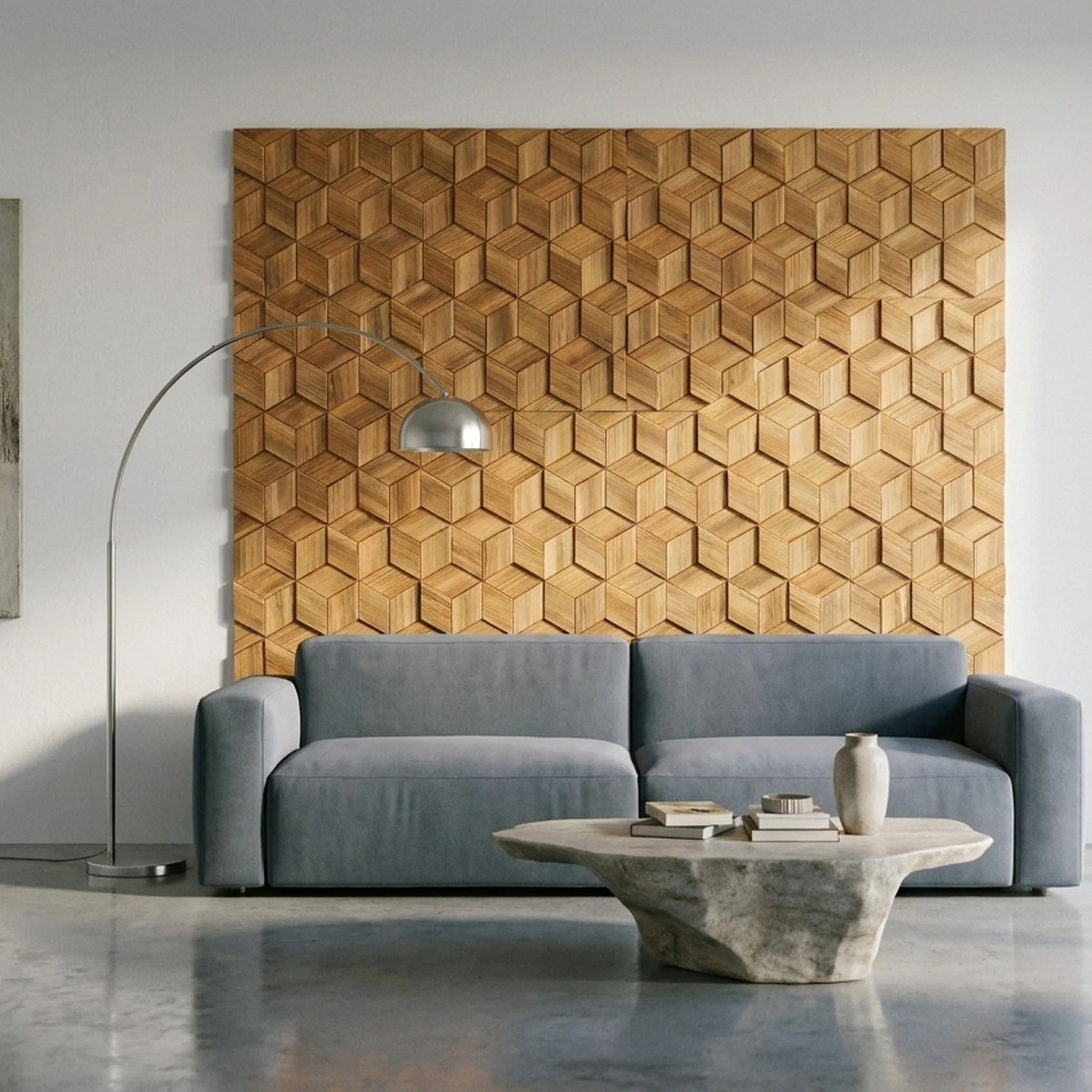 Panneau Bois Décoratif Mural | Pin Frais | 30×35 cm - Image 5