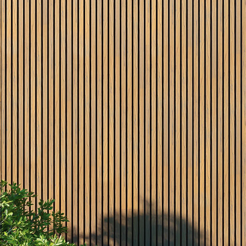 Panneau Bois Extérieur Bouleau 290CM | Façade | Jardin | Texture 3D - Image 10