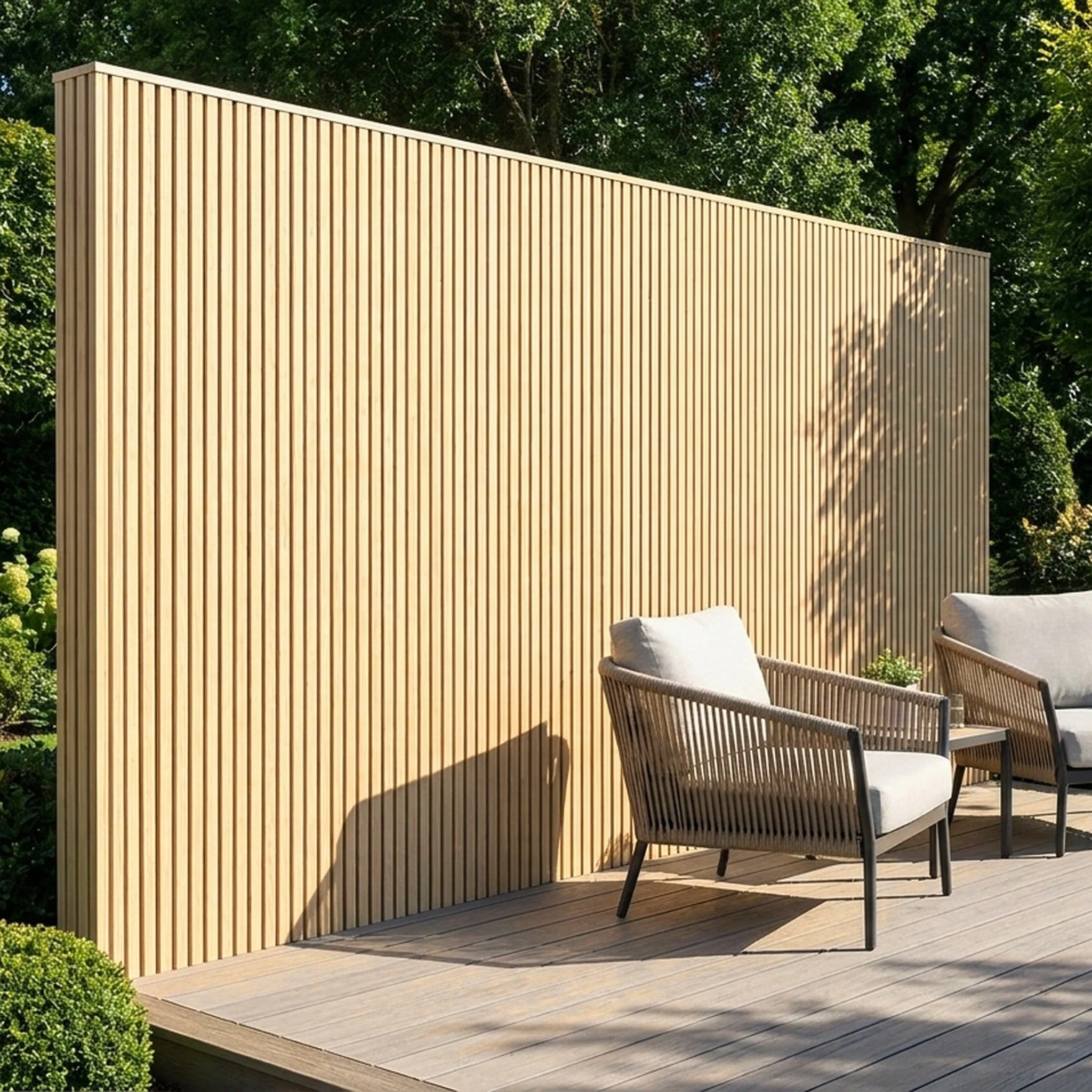 Panneau Bois Extérieur Bouleau 290CM | Façade | Jardin | Texture 3D - Image 7