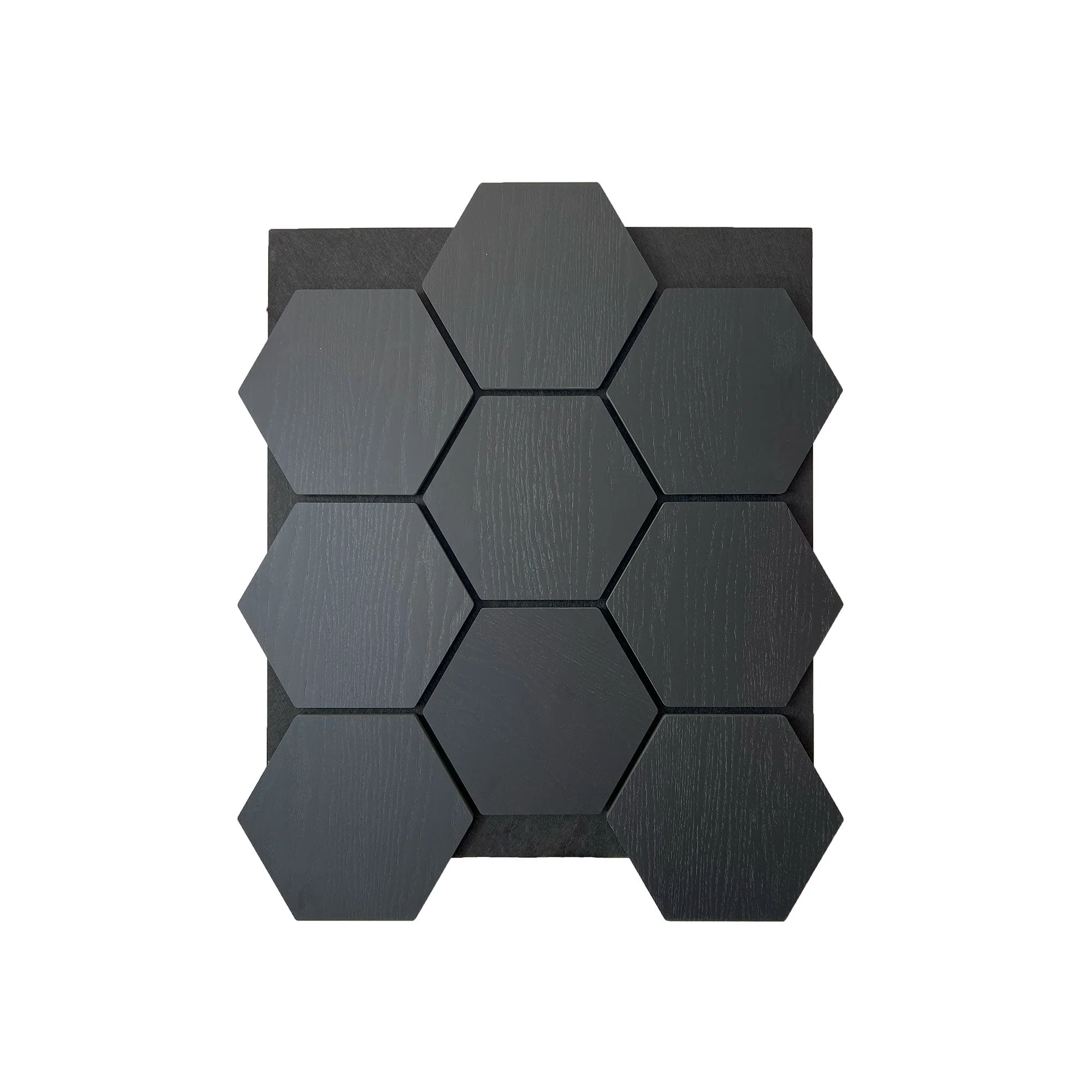 Panneau Mural Hexagonal | Noir 81 cm | Acoustique - Image 4