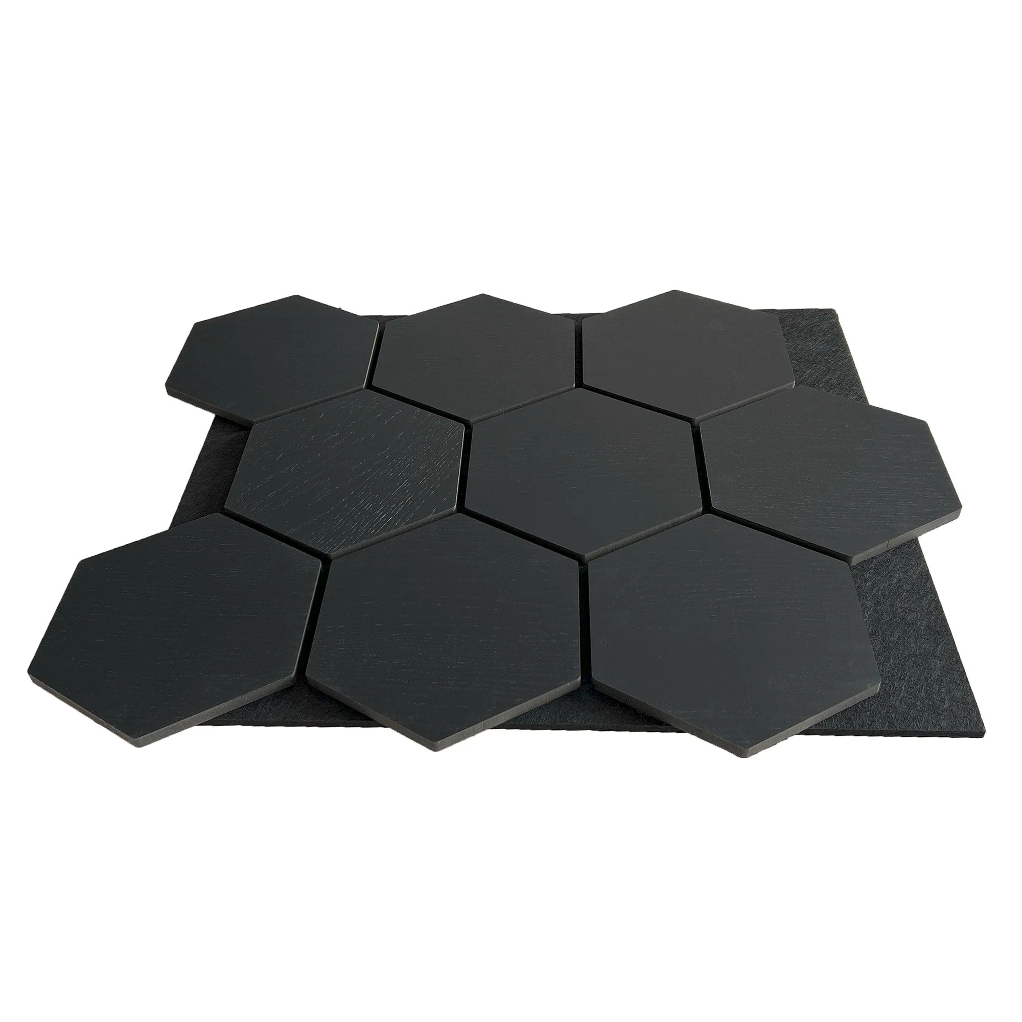 Panneau Mural Hexagonal | Noir 81 cm | Acoustique - Image 6