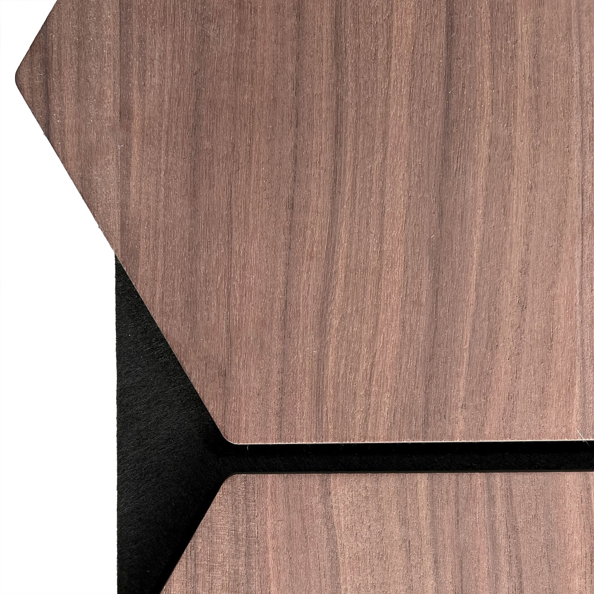 Panneau Mural Hexagonal | Noyer 81 cm | Acoustique - Image 9