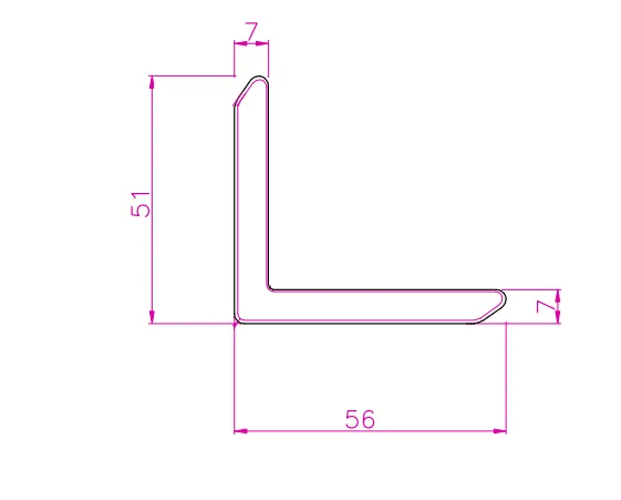 Profil de Finition Panneau Bois Extérieur Bouleau 290CM | Façade | Jardin | Texture 3D - Image 2