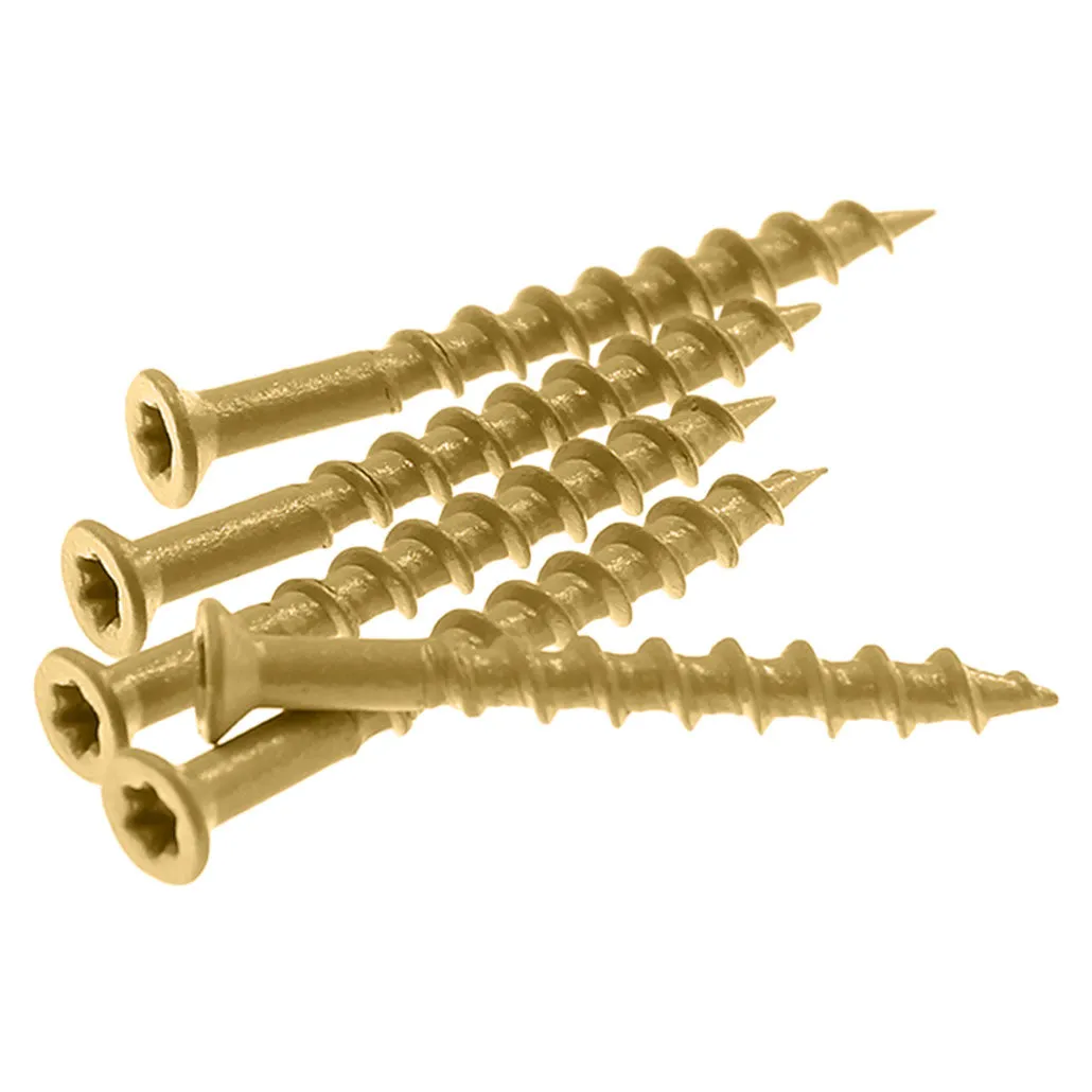 Vis Panneau Bois Extérieur Bouleau - 100 pcs.